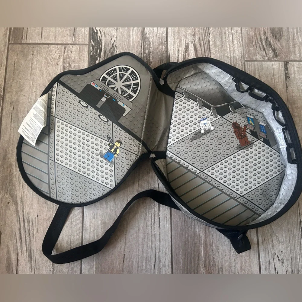 Lego Star Wars ZipBin Millennium Falcon Storage Case Crossbody - Picture 6 of 8